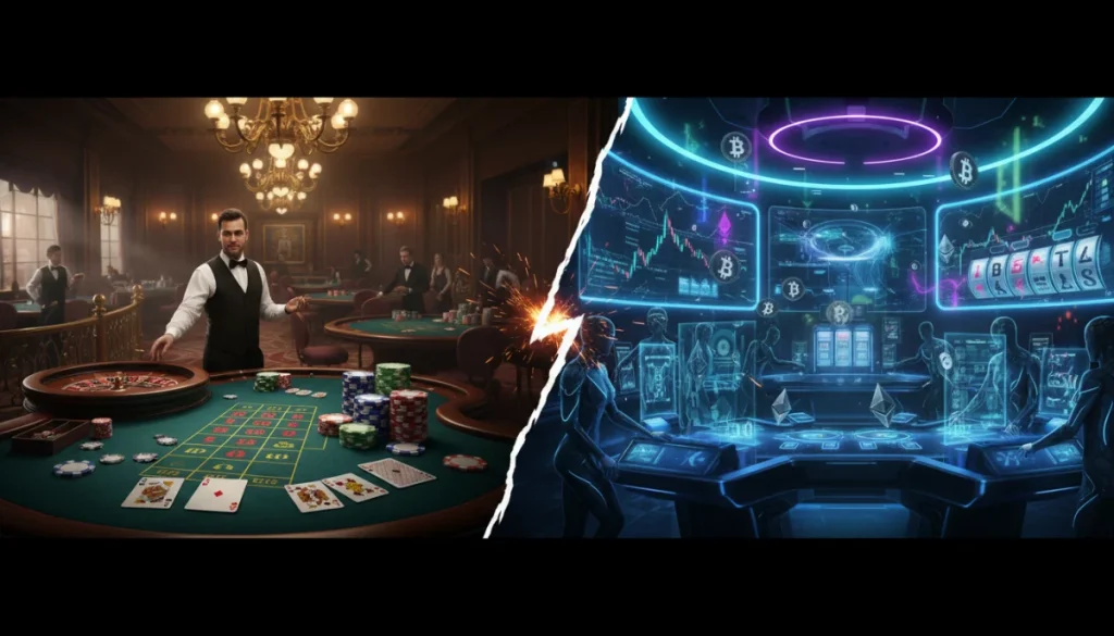 Kripto ve Klasik Casinoların Detaylı Karşılaştırması